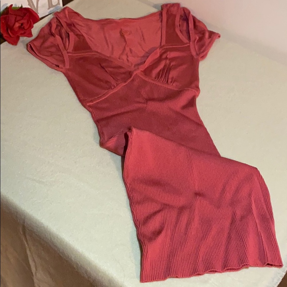 Pink dress